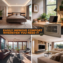 Load image into Gallery viewer, FLUSH FIT™ SMART REGISTER BOOSTER™ WITH ADAPTOR PLATE | HC500-BPL (BROWN)