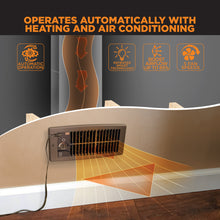 Load image into Gallery viewer, FLUSH FIT™ SMART REGISTER BOOSTER™ FAN | HC500-B (BROWN)