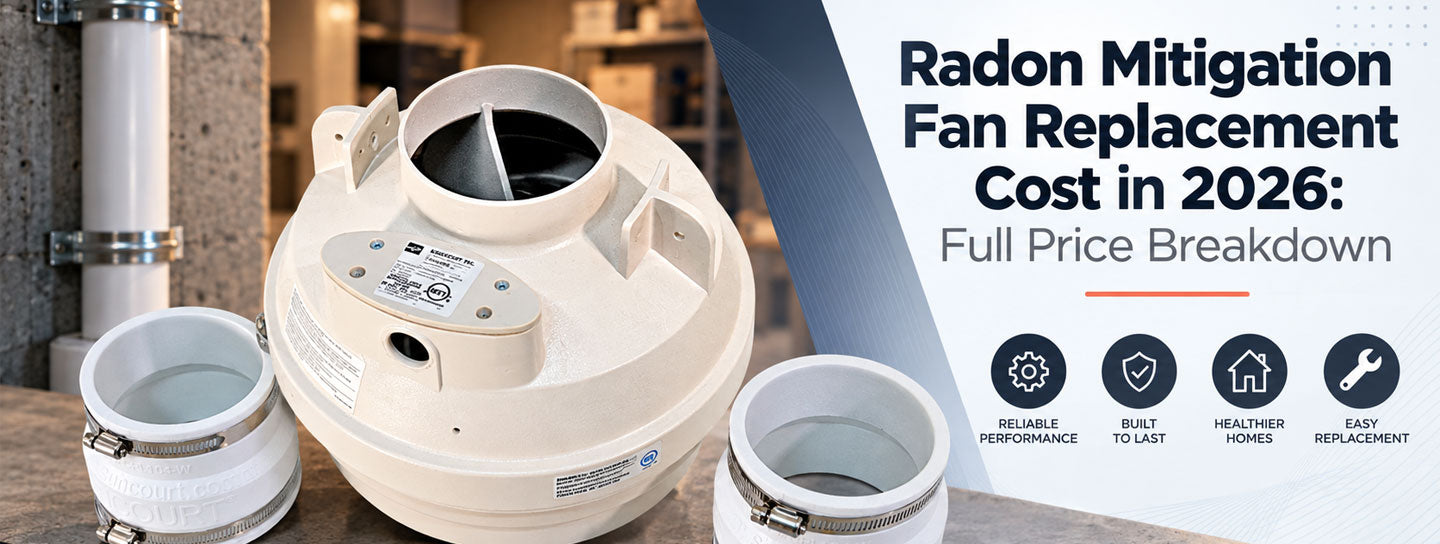 Radon Mitigation Fan Replacement Cost in 2026: Full Price Breakdown