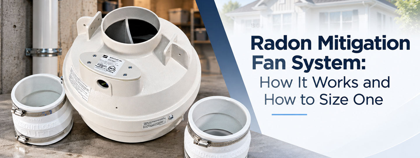 Radon Mitigation Fan System: How It Works and How to Size One