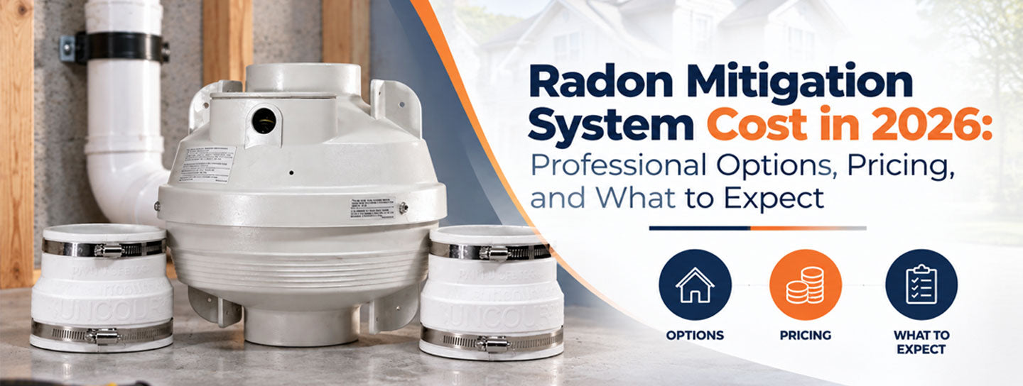 Radon Mitigation System Cost in 2026: Professional Options, Pricing, and What to Expect