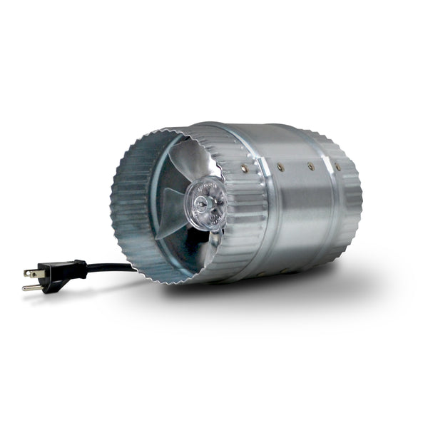 INDUCTOR® 4" CORDED AXIAL IN-LINE BOOSTER DUCT FAN | DB204C