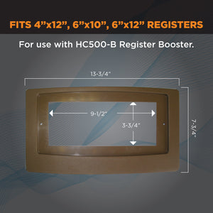 FLUSH FIT™ ADAPTOR PLATE | HC5PL1-B (BROWN)