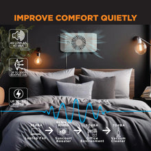 Load image into Gallery viewer, EQUALIZER® EZ8 SMART REGISTER BOOSTER FAN WITH WALL MOUNT KIT | HC600-WK