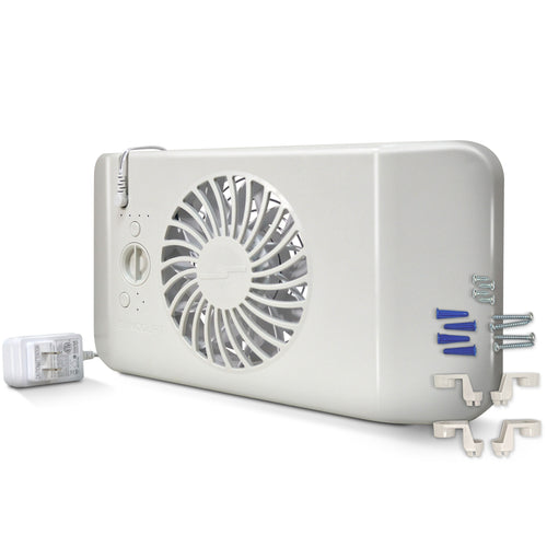 EQUALIZER® EZ8 SMART REGISTER BOOSTER FAN WITH WALL MOUNT KIT | HC600-WK