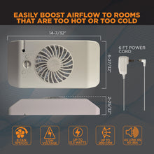 Load image into Gallery viewer, EQUALIZER® EZ8 SMART REGISTER BOOSTER FAN | HC600