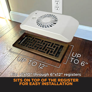 EQUALIZER® EZ8 SMART REGISTER BOOSTER FAN | HC600