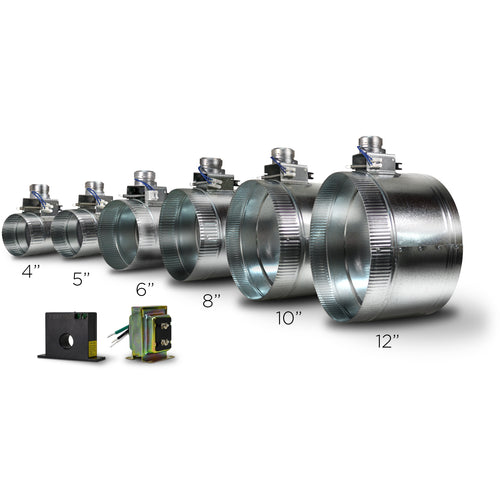 MAKE-UP AIR INTAKE KIT - NORMALLY CLOSED - POWER OPEN - SPRING RETURN