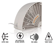 Load image into Gallery viewer, ENTREEAIR® DOOR FRAM FAN™ WHITE | RR100