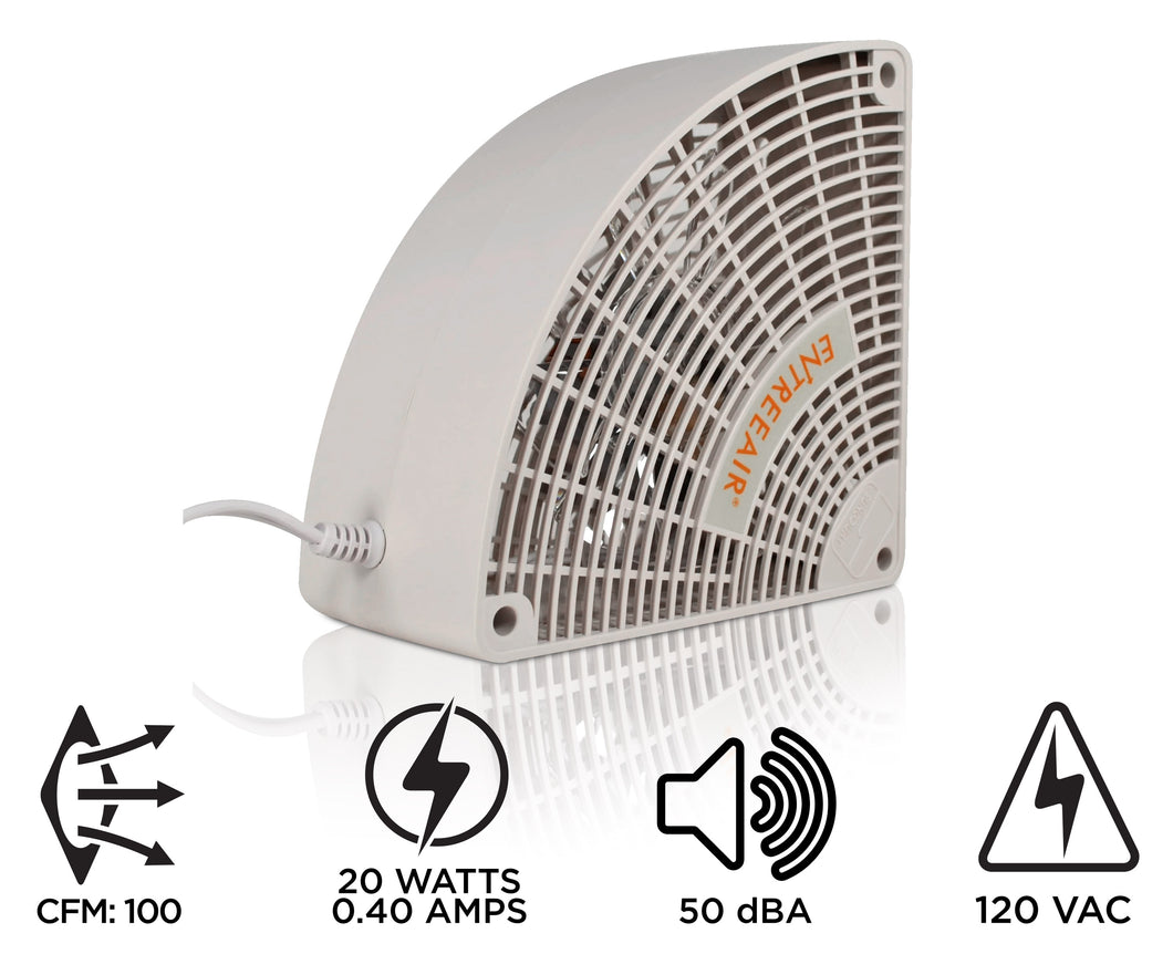 ENTREEAIR® DOOR FRAM FAN™ WHITE | RR100