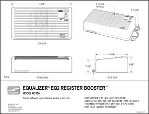 EQUALIZER® EQ2 REGISTER BOOSTER™ | HC300
