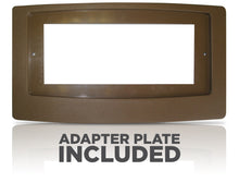 Load image into Gallery viewer, FLUSH FIT™ SMART REGISTER BOOSTER™ WITH ADAPTOR PLATE | HC500-BPL (BROWN)
