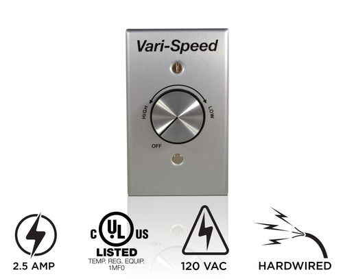 HARDWIRE VARIABLE SPEED FAN CONTROL | VS100